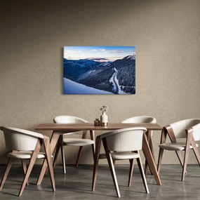 Tablou - Pantă înzăpezită (90x60 cm)