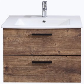 Dulap sub chiuvetă cu aspect de lemn de stejar 71x51 cm Set 374 - Pelipal