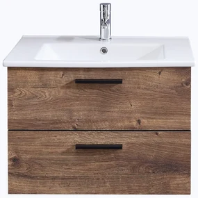 Dulap sub chiuvetă cu aspect de lemn de stejar 71x51 cm Set 374 - Pelipal