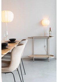 Masă consolă bej 39x85 cm Amaya – White Label