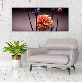Tablou - Floare (120x50 cm), în 40 de alte dimensiuni noi