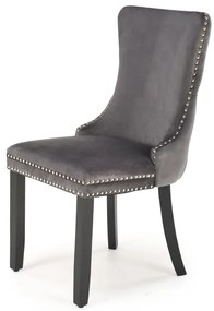 Scaun Alda velvet gri H95 cm