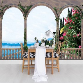 Fototapet - Țara lacului Arches (152,5x104 cm)