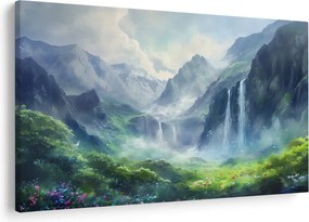 Tablou - Valea cascadelor (90x60 cm)