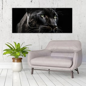 Tablou - Pantera Neagră (120x50 cm)