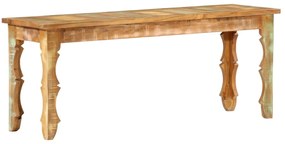 286485 vidaXL Bancă solidă din lemn reciclat, 110x35x45 cm