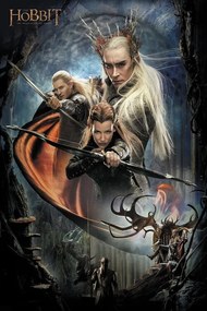 Poster de artă Hobbit - The Desolation of Smaug - The Elves