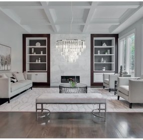 Lustră pe cablu MAXLIGHT P0260 MONACO 15xG9/40W/230V d. 60 cm crom