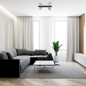 LED Spot TUNE 2xGU10/4,8W/230V auriu/negru