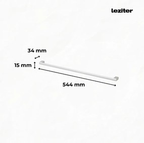 Mâner Porta cu șurub 544 mm