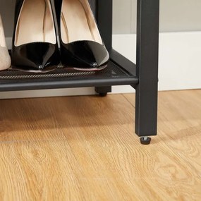 Pantofar DAVOR maro/negru