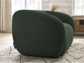 Canapea verde cu tapițerie din chenille 160 cm Celine – Bobochic Paris