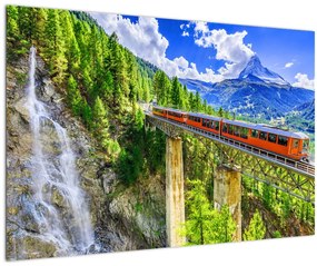 Tablou - Matterhorn, Zermatt, Valais, Elveția (90x60 cm)