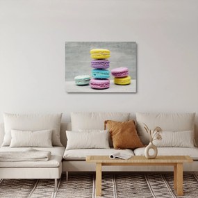Tablou pe sticlă cu macarooni (70x50 cm)