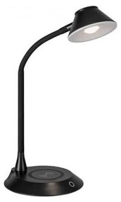 JUST LIGHT. 14414-18-LED PUCKI, lampă de masă dimabilă cu încărcare, LED/4,5W/230V, neagră