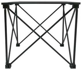 Masă pliabilă de drumeție 52x52cm antracit