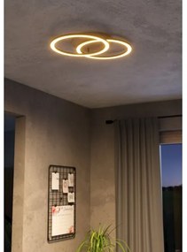 Plafonieră LED dimabilă Eglo 901743 LOMALTAS-Z 32W/230V bej/negru