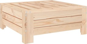 vidaXL Mască pentru suport de umbrelă, lemn masiv de pin