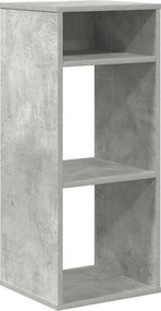 vidaXL Bibliotecă, gri beton, 34x31x80 cm, lemn prelucrat