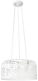Pendul design clasic ALESSANDRA alb mat 2163 RX