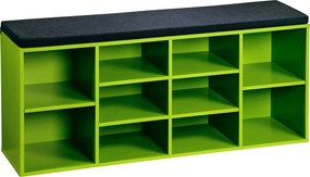 Dulap pentru 10 perechi de pantofi, cu sezut, 103,5 x 48 cm