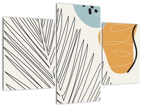 Tablou - Ilustrație de frunze (90x60 cm)