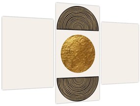 Tablou - Ornament de aur N⁰1 (90x60 cm)