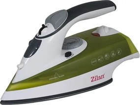 Fier de calcat talpa ceramica ZILAN ZLN8082,Verde Putere 2200W, calcare cu aburi si uscata, functie autocuratare,Verde