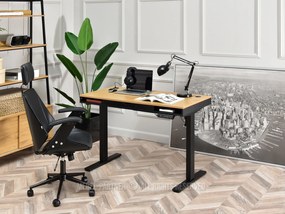 Masă PC Osto 120 (stejar negru + alb). 1109816
