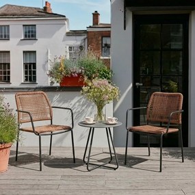 Măsuță de grădină rotundă din oțel ø 45 cm Jable – Bizzotto