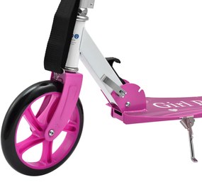Jusky Trotineta pentru copii Girl Power - roz
