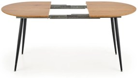 Masa extensibila Colorado stejar auriu - L120/160xl80xh74 cm