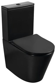 Sapho - WC combinat PACO, ceramică, negru