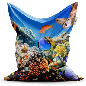 Sac de șezut Classic recif de corali - pentru copii, colorat