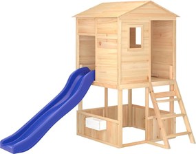 vidaXL Set de joacă pentru exterior, lemn masiv de brad