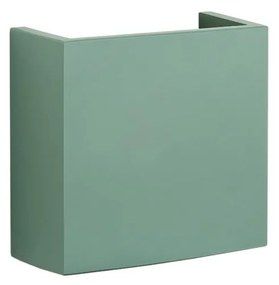 Aplica LED de perete cu lumina ambientala design modern Gent verde