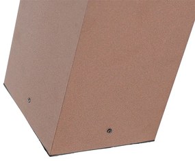 Lampă de podea industrială pentru exterior maro ruginiu 40 cm IP44 - Charlois