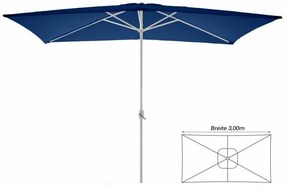 Umbrelă 2x3 m - albastru
