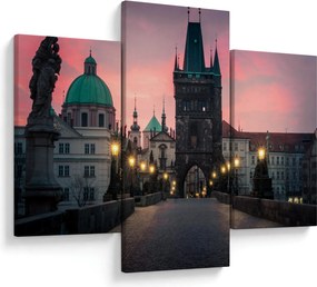 Tablou - Pe podul lui Carol,Praga (90x60 cm)