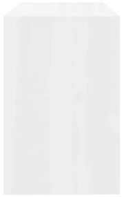 Birou, alb extralucios, 101 x 50 x 76,5 cm, PAL Alb foarte lucios