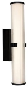 Aplica LED de perete / oglinda baie IP44 Clamp neagra 63125-1BK SRT
