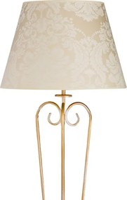 Brilagi - Lampă de podea SONIA 1xE27/15W/230V crem/patină