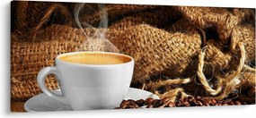 Tablou - O ceașcă de cafea (120x50 cm)