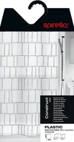 Perdea de duș 180x200 cm Construct – Spirella