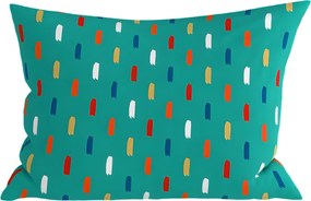 Fata de perna din microfibra LUNIRA 50x70 cm, turcoaz
