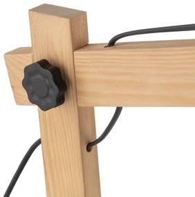 Lampă de masă OSLO 1xE27/15W/230V pin/negru