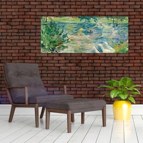 Tablou - Berthe Morisot, Girl in a Boat with Geese, reproducere (120x50 cm)