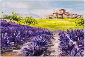 Tablou - Provence, Franța, pictură în ulei (90x60 cm)