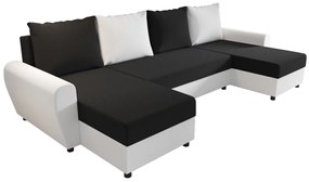 Colțar în formă de U Fleur U (Alb + Negru). 1057069