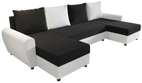 Colțar în formă de U Fleur U (Alb + Negru). 1057069